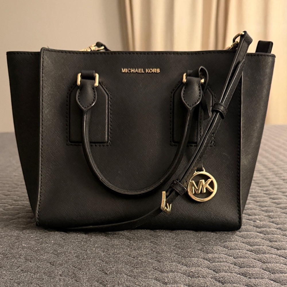 Michael Kors Black Satchel Medium